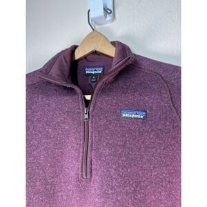 Patagonia‎ Better Sweater 1/4 Zip Fleece Pullover Purple (Women's XS)